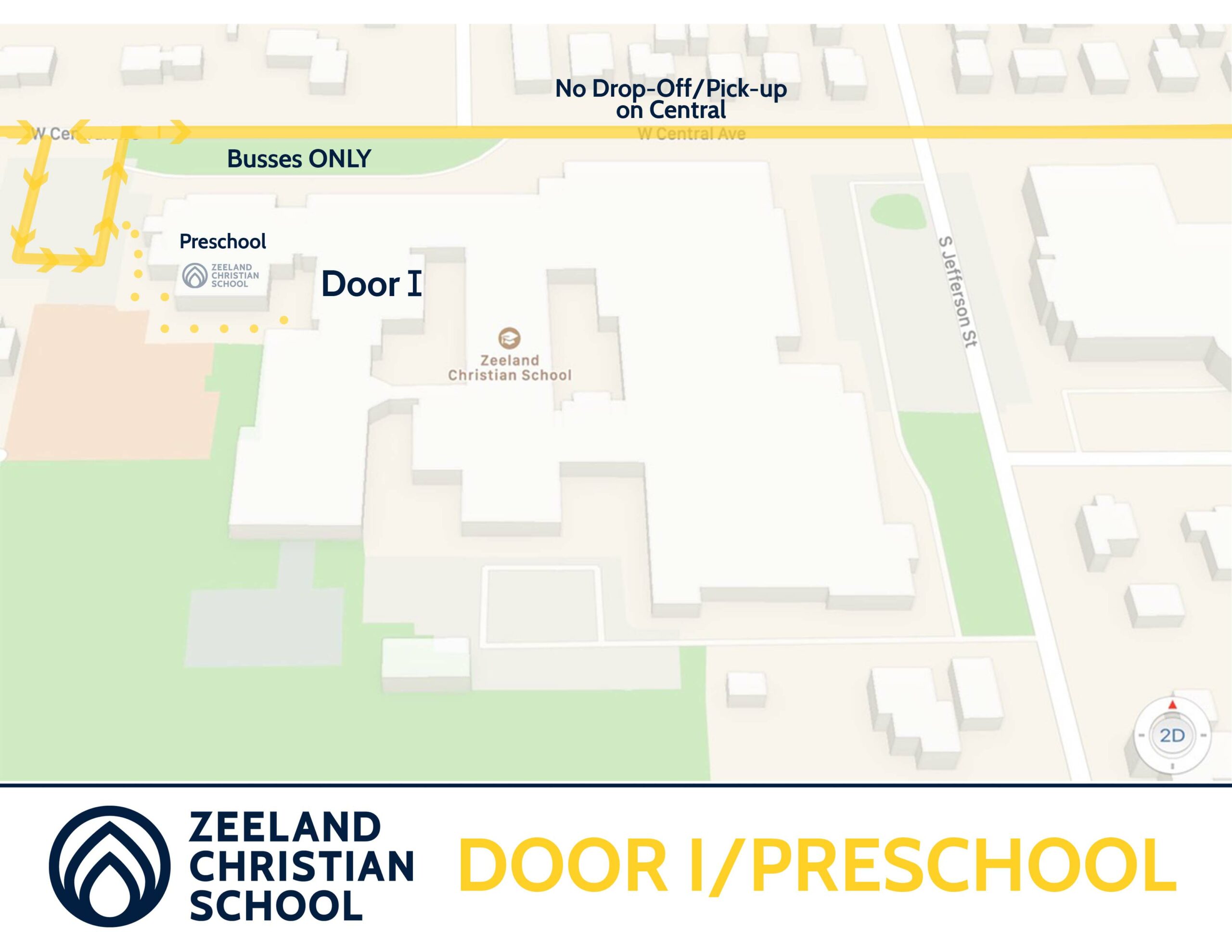 preschool drop off map 2021-22